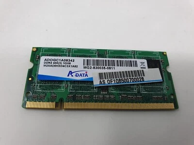 Asus Eee PC 900 RAM Memory 1GB DDR2 -400 PC2 ADATA ADOGC1A08342 Genuine - Image 1 of 4
