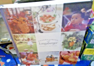 Entertaining with Longaberger Celebrating the Seasons HC Book FIRST PRINTING - Picture 1 of 1