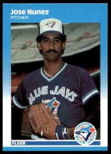 1987 actualización Fleer Joseph Núñez novato radiocontrol radiocontrol #u-93 - Imagen 1 de 2