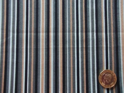 STRIPES -  Liberty Tana Lawn cotton approx 35 x 40 cm - 13.5" x 15.5" - Image 1 of 3