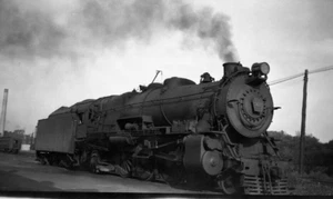 Pennsylvania PRR Railroad 5429 4-6-2 Logansport 6-49 negativ 8014 - Bild 1 von 1