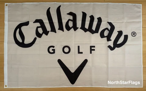 Callaway Golf Clubs 3x5 ft Flag Banner Masters Players PGA Cover
