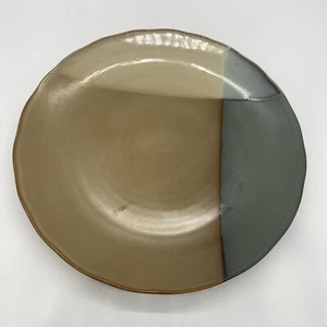 Sango Gold Dust Green Chop Plate 5040. 12 1/2’’ Wide - Picture 1 of 3