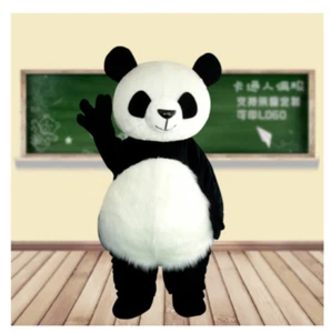 Christmas Mascot Costume Cartoon Bear Party Floral Dress Halloween Adult - Picture 1 of 3