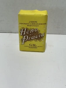 Heno De Pravia Gal Madrid Soap Jabon Espumoso E Intensamente Perfumado RARE - Picture 1 of 6