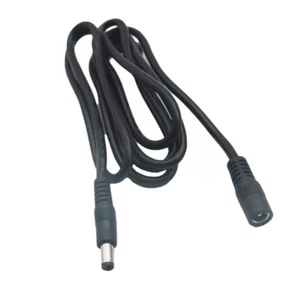 DC Power Supply Extension 5.5mm x 2.5mm Cable CCTV Extender Male to Female 18AWG - Picture 1 of 11