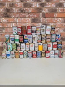 48 Vintage Foreign And Domestic Beer Cans. Man Cave, Bar, Game Room - Picture 1 of 4