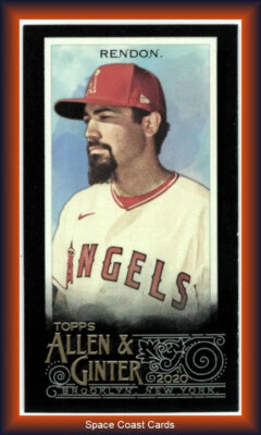 2020 Topps Allen & Ginter's X Mini Anthony Rendon #289 - Image 1 of 2