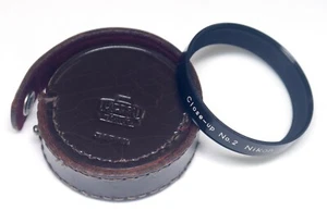 NIKON F 52mm Close-Up No.2 Vintage Lens Filter with Case Nippon Kogaku Japan - Picture 1 of 1