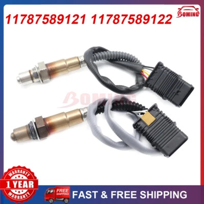 2X Sensor de oxígeno para BMW F20 125i F30 F35 328i X1 E84 X3 11787589121 11787589122 Foto 1 de 4