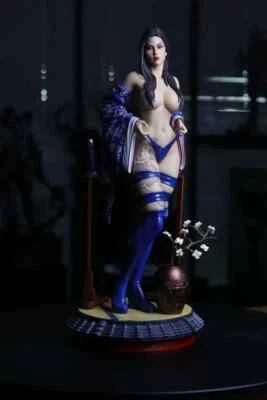 En stock Estatua Ploystone Privada Personalizada X-Men Psylocke Escala 1/4 Foto 1 de 4