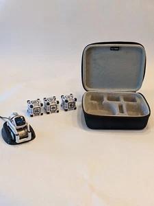 Anki Cozmo Robot Toy Set w Case Learning Cubes Charging Station -Mint Condition - Picture 1 of 22