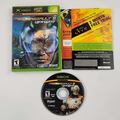 MechAssault 2: Lone Wolf (original Xbox, 2004) - Tested Game No Manual VG - Image 1 of 4
