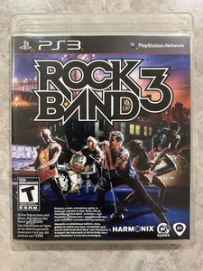 Rock Band 3 - Sony PlayStation 3 PS3 - Complete with Manual CIB - Picture 1 of 4