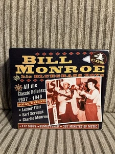 Bill Monroe And His Bluegrass Boys All The Classic Releases 1937-1949 CD Box Set - Picture 1 of 3