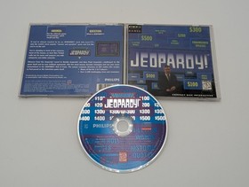 Jeopardy! (Phillips CD-i) CDI Quiz Gameshow Alex Trebek CIB 