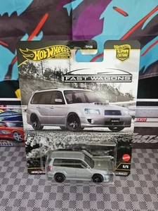 Hot Wheels Premium SUBARU FORESTER STI Fast Wagons Car Culture Real Riders Neu - Bild 1 von 10