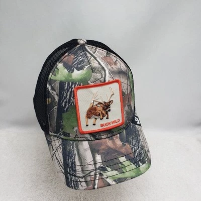 Goorin Bros. The Farm Spooked Buck Wild Realtree Camo Trucker Hat Cap NWT's  - Image 1 of 4