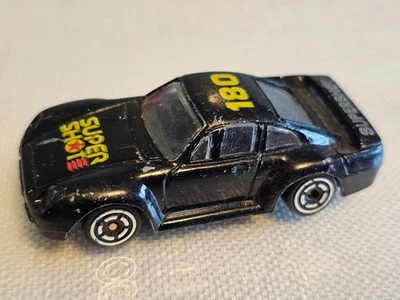 Винтажный черный Porsche 180 гонки чемпионов 1989 - Изображение 1 из 4