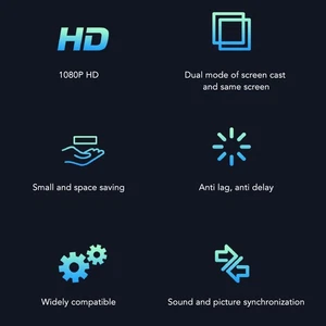 ✈HD Multimedia Interface Transmitter Receiver 4K Plug And Play 5G WiFi Wireless - Picture 1 of 12