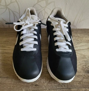Nike Cortez Ultra Black N White 833142-001 Schuhe Sneaker Schwarz Weiß Gr. 40,5 - Picture 1 of 8