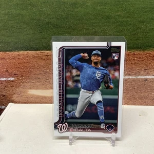 Orlando Ribalta 2025 Topps Update #US203 Nationals RC Golden Mirror SSP - Bild 1 von 2