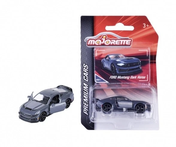 Majorette 212053052Q48 - Ford Mustang Dark Horse, Grigio - Nuovo - Immagine 1 di 1
