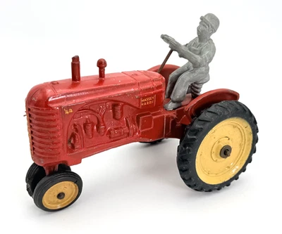 King Massey Harris Diecast Tractor with Driver - 1:16 Scale - Image 1 of 4