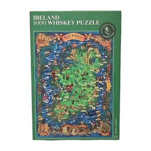 Water & Wines Ireland Whiskey Puzzle 1000 Piece Velvet Touch Puzzle w/ Poster - Picture 1 of 6