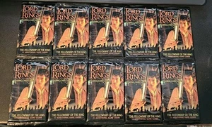 The Fellowship of the Ring Booster Packs - 10X SEALED - LotR TCG CCG - Picture 1 of 2