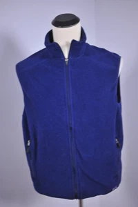 Patagonia Synchilla Fleece Vest Navy Men's Large L - Picture 1 of 5