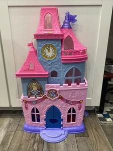 Fisher Price Little People Disney Princesa Cenicienta Musical Bailar Castillo Juguete - Imagen 1 de 11
