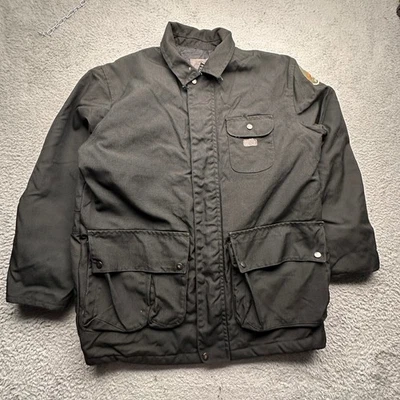 Chaqueta Dickies Dallas Zoo Parche Negra Cordura Hombres Grande Acolchada Forrada Tareas Abrigo Foto 1 de 4