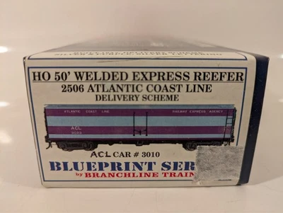 HO 50' Welded Express Reefer REA ACL Atlantic Coast Line Kit NIB NOS # 3010 - Image 1 of 3