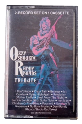 Ozzy Osbourne, Randy Rhoads Tribute, Music Audio Cassette Tape 1987, Hard Rock - Image 1 of 4