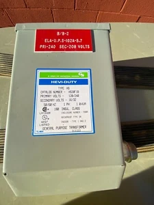 General Signal Heavy Duty HS20F1B Einphasentransformator - 1KVA - Bild 1 von 5
