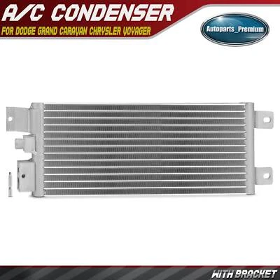 Condensador de aire acondicionado con soporte para Dodge Grand Caravan Chrysler Town & Country Voyager Foto 1 de 4