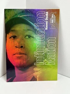 2021 SkyBox Metal Universe Champions #IN-7 Naomi Osaka Intimidation Nation - Picture 1 of 2