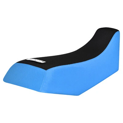 Cubierta de asiento con pinza Honda Fourtrax TRX 70 1986 - 1987 AZUL CLARO - NEGRO superior #279 Foto 1 de 4