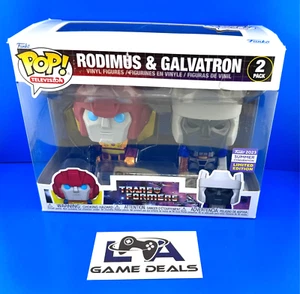 NEW - Funko Pop! Vinyl 2-Pack Transformers: Rodimus & Galvatron - Picture 1 of 3