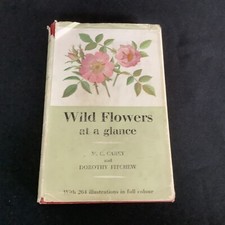 Wild Flowers at a Glance MC Carey D Fitchew 1961 Third Edition J M Dent