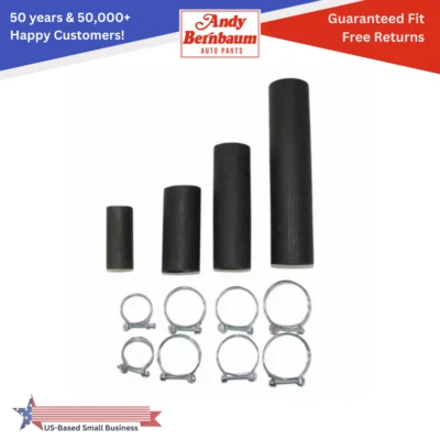 Kit de manguera de radiador y dos abrazaderas de cable para Plymouth Dodge DeSoto 1946-1948 Foto 1 de 4