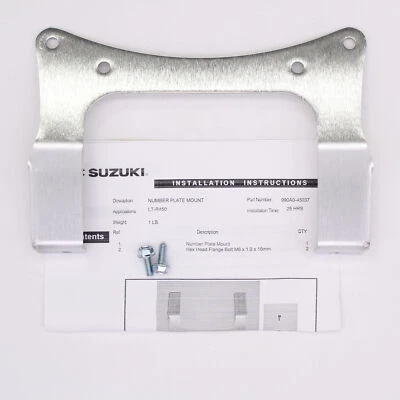 Número de pieza de placa trasera original Suzuki - 990A0-45037 Foto 1 de 2