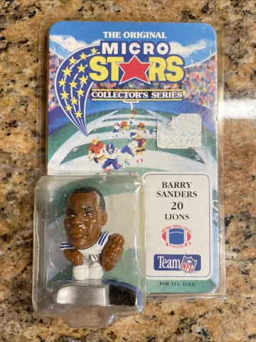 Barry Sanders  Micro Stars Collector's Series Detroit Lions Cover