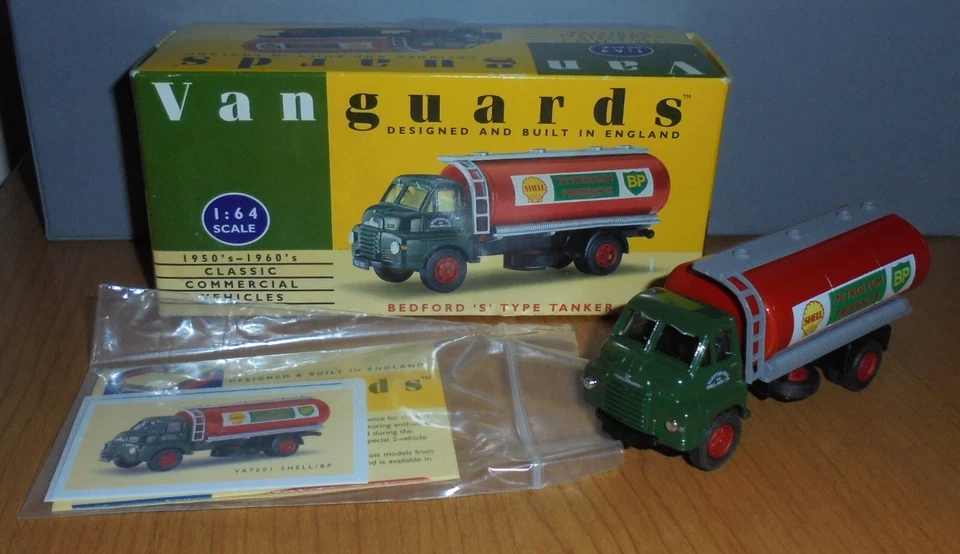 Lledo Vanguards VA7001 Bedford 'S' Type Tanker Shell - BP 1:64 - Image 1 of 1