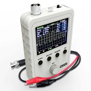 New 2.4" LCD Display DSO150 Digital Oscilloscope Assembled Case Test Clip Power - Picture 1 of 5