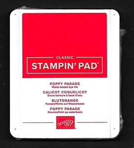 STAMPIN UP - ALMOHADILLA DE ESTAMPACIÓN - ALMOHADILLA DE TINTA - NUEVO Y SELLADO - DESFILE DE AMAPOLAS - Imagen 1 de 1