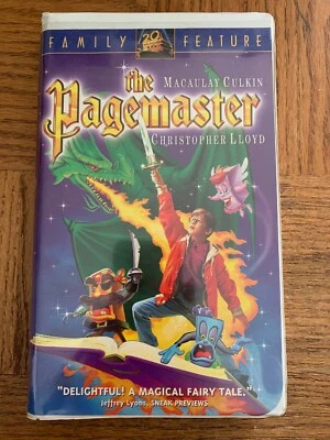 The Pagemaster VHS Foto 1 de 3