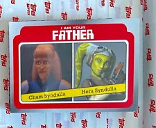 2021 Topps Star Wars: I am Your Father's Day - Cham Syndulla & Hera Syndulla
