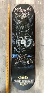Harley Davidson Manolo Robles skateboard - New without tags - Picture 1 of 3